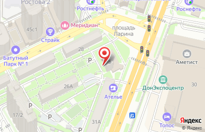 Автомат по продаже воды Живая вода в Ростове-на-Дону на карте