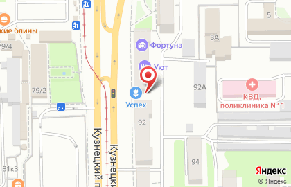 Садовый центр Успех на Кузнецком проспекте, 90 на карте