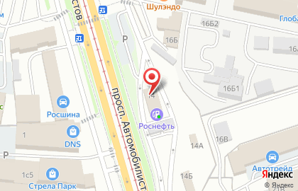 Банкомат АК БайкалБанк на улице Автомобилистов, 14 на карте