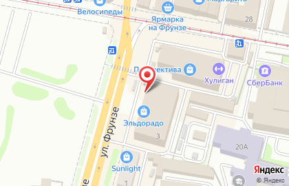 Магазин Аква-Эксперт в Советском районе на карте