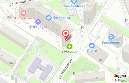 Сервисный центр в Туле на карте