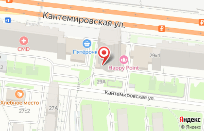 Парикмахерская в Москве на карте