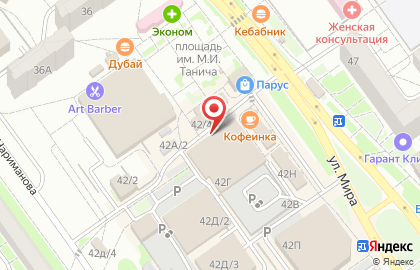 Торговый комплекс, ЗАО Юг-Трейд на карте