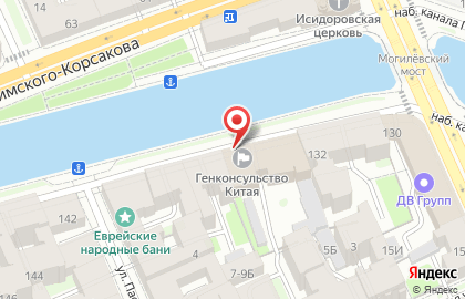 Генеральное консульство Китайской Народной Республики на карте