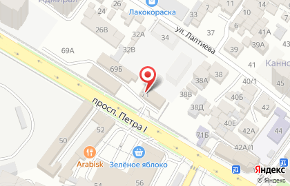 Не Школа Барабанов в Ленинском районе на карте
