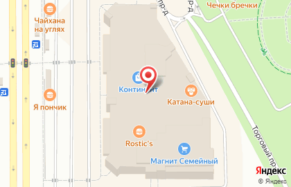 Конструкторская площадка для детей Кидсити на карте