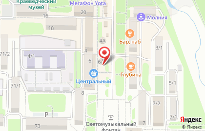 Салон сотовой связи Цифровая мозаика на площади Ленина на карте