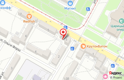 Магазин хозяйственных товаров на проспекте Металлургов, 3 на карте