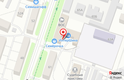 Торгово-сервисный центр Интершина на улице Карла Маркса на карте