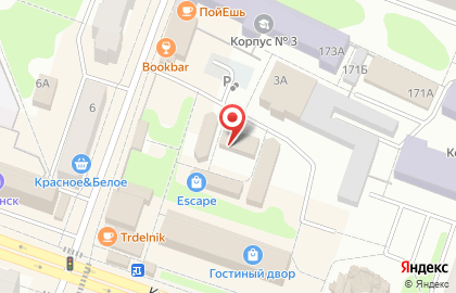 Магазин-сток в Ярославле на карте