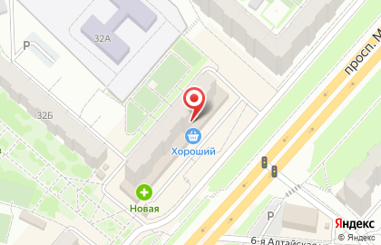 Сундучок на проспекте Металлургов на карте