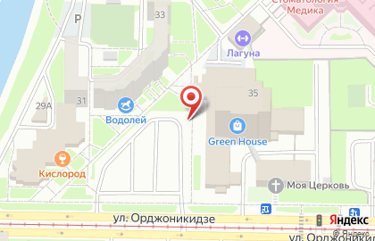 Веб-студия Альтаир-Expert на улице Орджоникидзе на карте