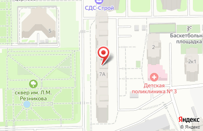 Продовольственный магазин на Притомском проспекте на карте