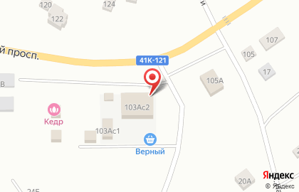 Супермаркет Верный на Ленинградском проспекте на карте