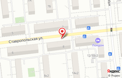 Секонд-хенд на Ставропольской, 8 на карте