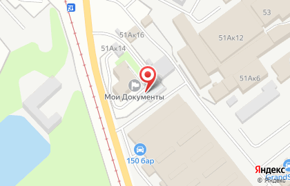 Многофункциональный центр Мои документы в Центральном районе на карте
