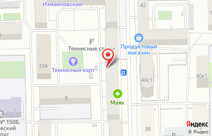 Маяк на Первомайской на карте