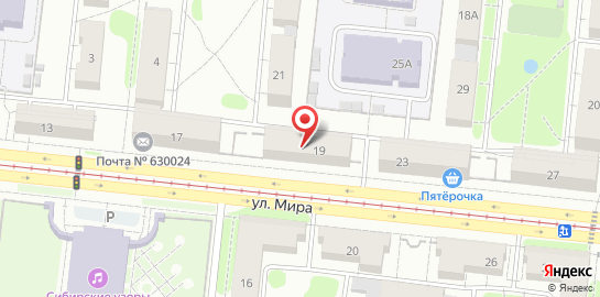 Ветеринарный центр Балу на улице Мира на карте