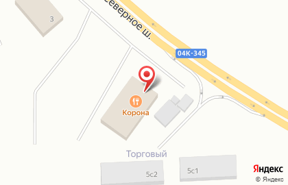 Банкетный зал Корона в Красноярске на карте
