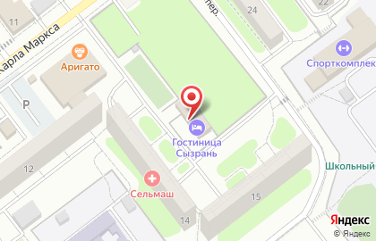 Семейная сауна Метро на карте