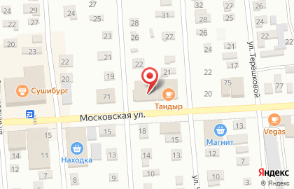 Салон связи МТС на Московской улице на карте