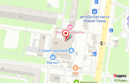 Магазин бытовой химии и парфюмерии Прошка в Тольятти на карте