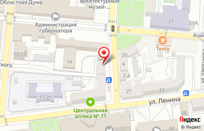 Проект в Астрахани на карте
