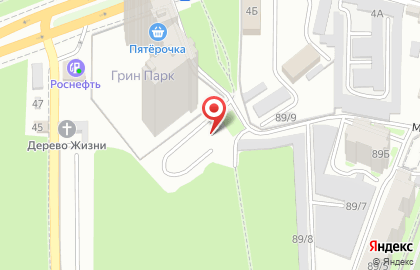 Автокомплекс 555 на Раздорской улице на карте