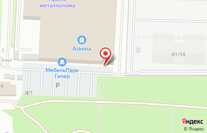 Мебельный салон Шатура на улице Пушкина на карте