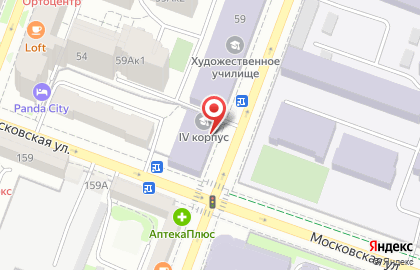 Общественная организация Русское географическое общество на Университетской улице на карте