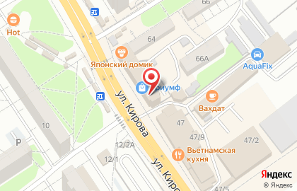 В Ажуре на улице Кирова на карте