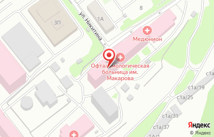 Красноярская краевая офтальмологическая детская больница им. П.Г. Макарова на карте
