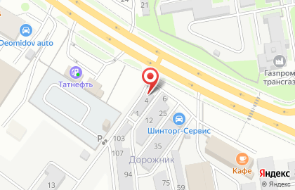Шиномонтажная мастерская на Вурнарском шоссе, 15 к1 на карте