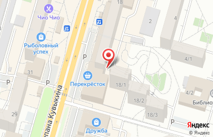 Банкомат ИнвестКапиталБанк в Кировском районе на карте