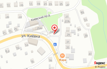 Продовольственный магазин на ул. Киёвка, 33/2 на карте