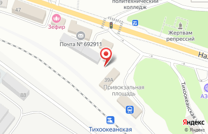 Отделение по делам несовершеннолетних Находкинский линейный отдел МВД РФ на транспорте на карте