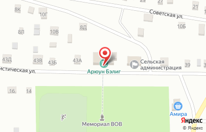Дом культуры с. Нижняя Иволга на карте