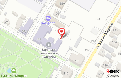СТФК на карте