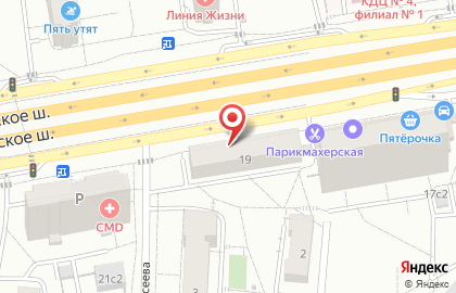 Банкомат Росбанк на метро Кунцевская на карте