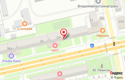 Микрофинансовая организация Деньги России на проспекте Ленина на карте