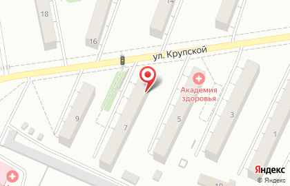 Салон-парикмахерская Вольный стиль в Октябрьском районе на карте