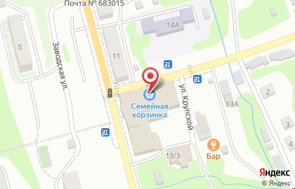 Магазин в Петропавловске-Камчатском на карте