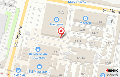 Магазин мебели в Туле на карте