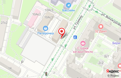 Салон цветов в Москве на карте
