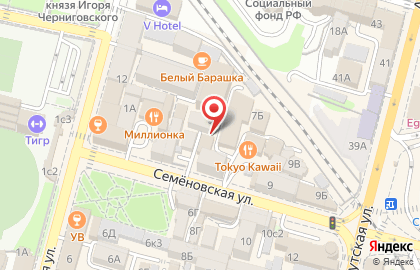 Магазин Gadget на Семёновской улице на карте