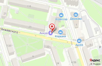 Магазин автотоваров Автолайф в Калуге на карте