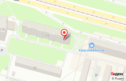 Парикмахерская в Вологде на карте