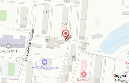 Магазин разливного пива Beer Market на улице Военного городка на карте