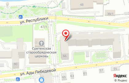 Служба экстренного открывания замков Медвежатник на улице Ады Лебедевой на карте