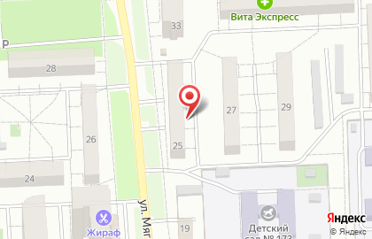 Салон мебели Брэнд в Железнодорожном районе на карте
